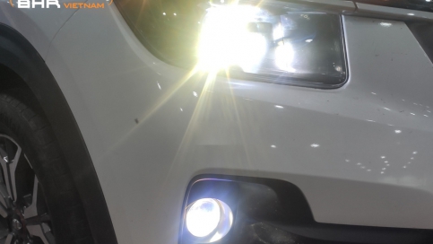 Độ đèn Laser Kia Seltos | Aozoom L6 + Gầm Bi Eagle Light 